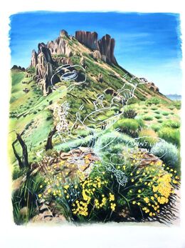 Ken Craft, ‘Along Lost Mine Trail’, 2018