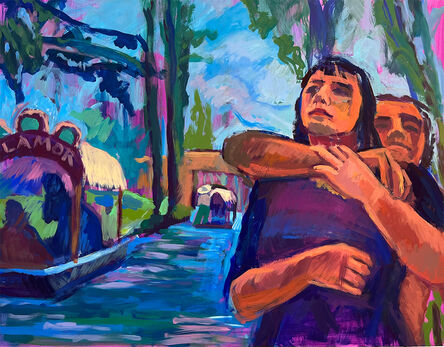 Rachel Siporin, ‘Lovers by the Canal’, 2022