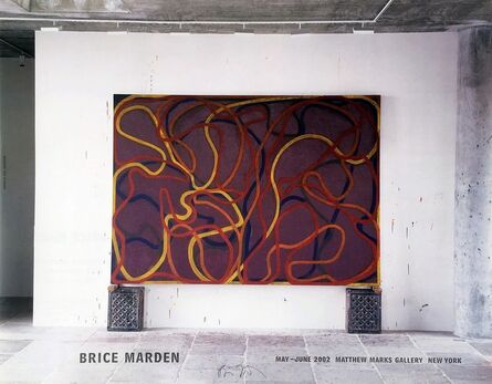 Brice Marden, ‘Brice Marden (Hand Signed)’, 2002