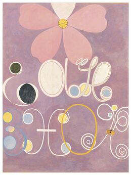 Hilma af Klint, ‘Group IV, no 5, The Ten Largest’, 2018