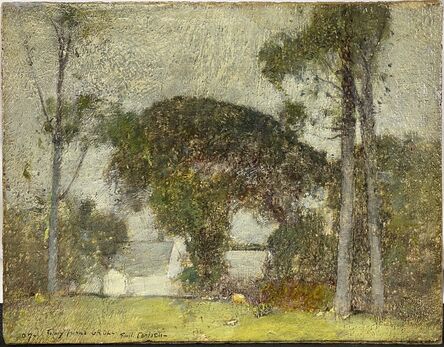 Emil Carlsen, ‘Julian Alden Weir’s House’, 1907