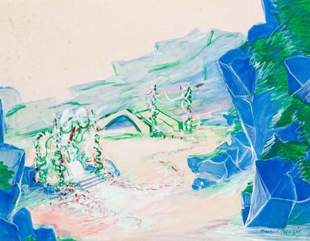 Maurice Rouzée, ‘Landscape’, 1950s