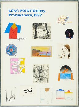 Robert Motherwell, ‘1977 Long Point Gallery Poster, Provincetown’, 1977
