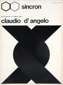 Claudio D'Angelo (1939-2011), ‘Bozzetto Sincron’, 1972