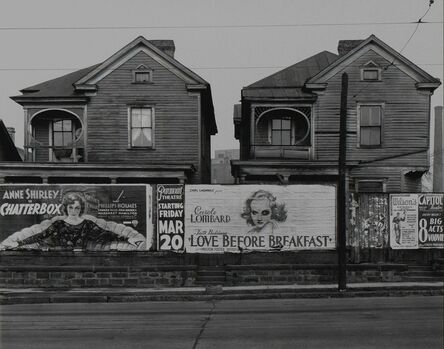 Walker Evans, ‘Houses and Billboards, Atlanta’, 1936