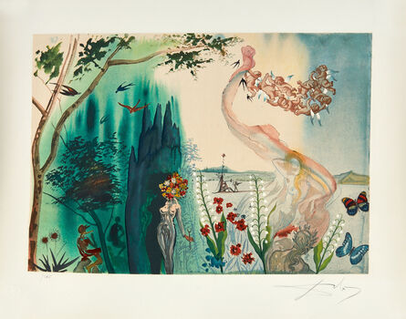 Salvador Dalí, ‘Le Printemps 四季之春’, 1972