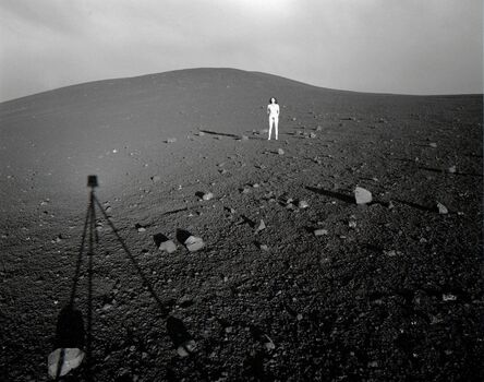 Judy Dater, ‘Self-portrait, Craters of the Moon’, 1981