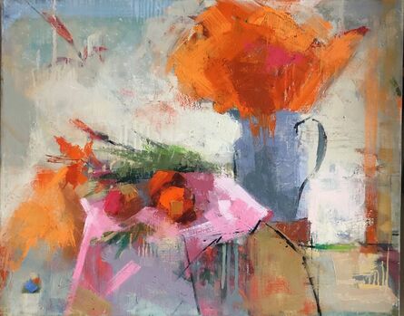 Kimberlee C Alemian, ‘Orange & Pink’, 2020