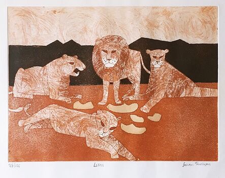 Julian Trevelyan, ‘Lions ( Turner 194)’, 1966-1967