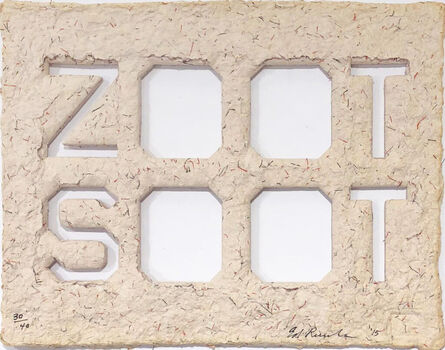 Ed Ruscha, ‘Zoot Soot’, 2013