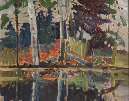 Robert Genn, ‘Pool Reflections - Beaver Dam Lake’, ca. 1969