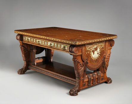 Herter Brothers, ‘Library Table’, 1879–1882
