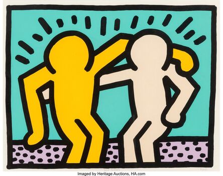 Keith Haring, ‘Best Buddie’, 1990