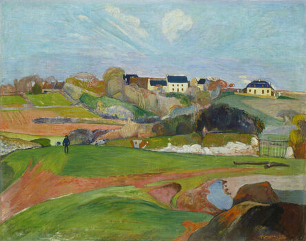 Paul Gauguin, ‘Landscape at Le Pouldu’, 1890