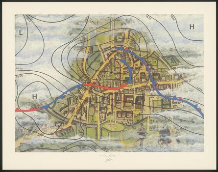 Marinus Boezem, ‘ Cartografia 1572-1997. Cambridge’, 1997