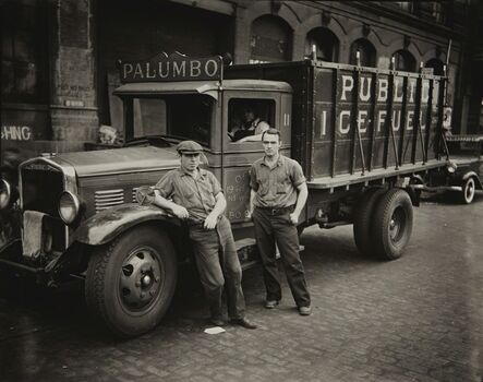 Walker Evans, ‘Palumbo Public Ice-Fuel Corp. Truck, New York’