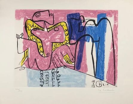 Le Corbusier, ‘Unité, Plate 7’, 1963-1965
