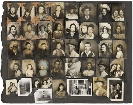 Unknown Photographer, ‘Untitled [Photobooth Portrait Album Page]’, ca. 1935