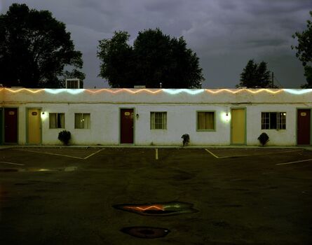 Steve Fitch, ‘Sandia Motel, Highway 66, Albuquerque, New Mexico; August, 1980’
