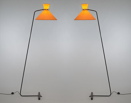 Robert Mathieu, ‘Pair of floor lamps’, ca. 1953