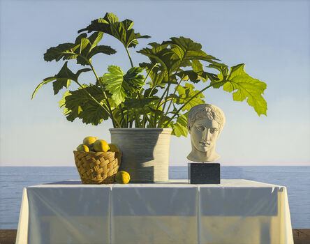 David Ligare, ‘Still Life with Polykleitian Head and Ancathus’, 2008