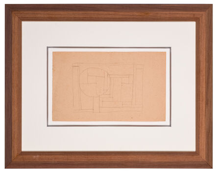 Joaquín Torres-García, ‘Constructivo abstracto con círculo’, 1935