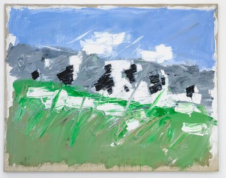 Christian Lindow, ‘Mountain (Green Meadow)’, 1981