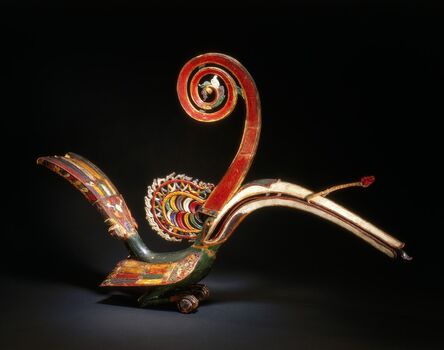 ‘Hornbill figure (tenyalang)’, 19th-early 20th century
