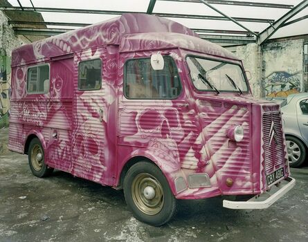 Jim Dow, ‘Luardo's #2 Taco Truck Parked in Storage, Dalston, London, UK’, 2013
