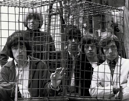Gered Mankowitz, ‘The Rolling Stones Caged, Ormond Yard, London’, 1965