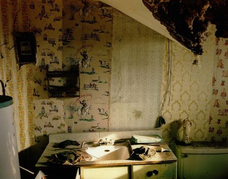 Steve Fitch, ‘Bathroom In A House In Model, Eastern Colorado, February 11’, 1994