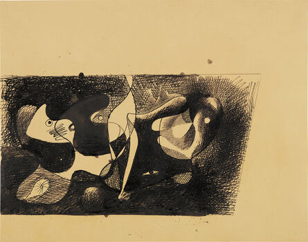 Arshile Gorky, ‘Study for Nighttime, Enigma and Nostalgia’, ca. 1930-1932