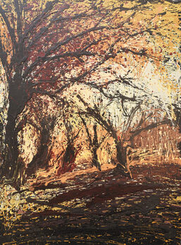 Ade Ogundimu, ‘Seeping forest’, 2017