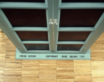 Marcel Duchamp, ‘Fresh Widow’, 1920/1964. (The original was made in 1920. This is a replica made under the direction of Marcel Duchamp in 1964 by Galerie Schwarz in 1964.)