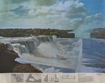 Superstudio, ‘Niagara o l'architettura riflessa’, 1970