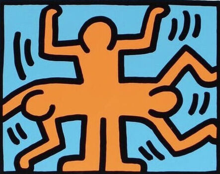 Keith Haring, ‘Pop Shop VI (2)’, 1989