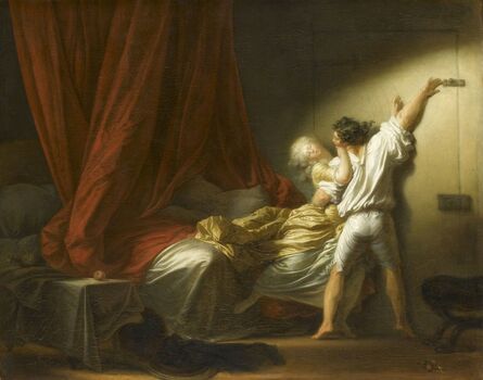 Jean-Honoré Fragonard, ‘The Bolt’, 1777-1778