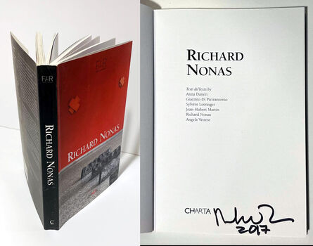 Richard Nonas, ‘Richard Nonas (hand signed by Richard Nonas)’, 2004