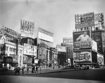 Brett Weston, ‘Times Square, New York’, 1945