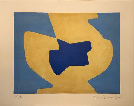Serge Poliakoff, ‘Composition bleue et jaune’, 1968