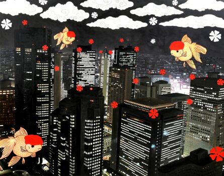 Hiro Ando, ‘Tokyo's Nighttime Symphony : Celestial Elevation’, 2009