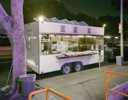 Jim Dow, ‘Taco Truck in Front of Check Cashing Office, Los Angeles, California’, 2009