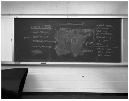 Lynne Cohen, ‘Untitled (Blackboard for architects)’, 1980s