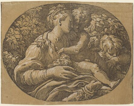 Antonio da Trento after Parmigianino, ‘The Virgin with the Rose’