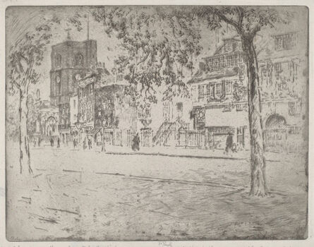 Joseph Pennell, ‘House Where Whistler Died’, 1904