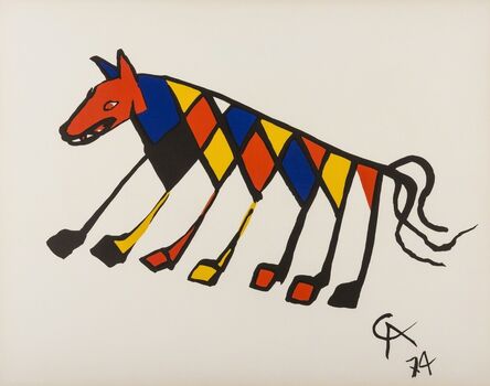Alexander Calder, ‘Untitled (from Flying colours)’, 1974