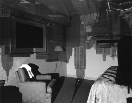 Abelardo Morell, ‘Camera Obscura image of Chrysler Building in hotel room’, 1999