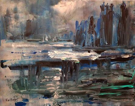 Vian Borchert, ‘City by the Water, after Claude Monet’, 2019
