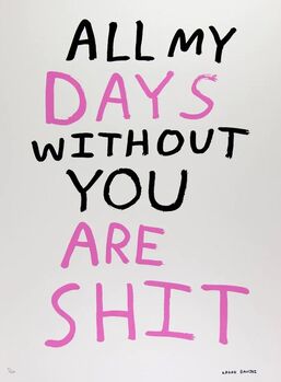 Babak Ganjei, ‘Days Are Shit’, 2022