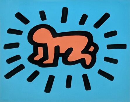 Keith Haring, ‘RADIANT BABY (FROM ICON SERIES)’, 1990
